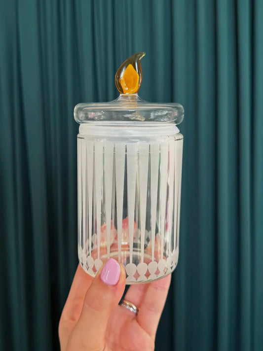 Flame Stash Jar