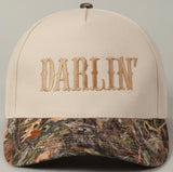 Darlin’ Cream & Camp Embroidered SnapBack Hat