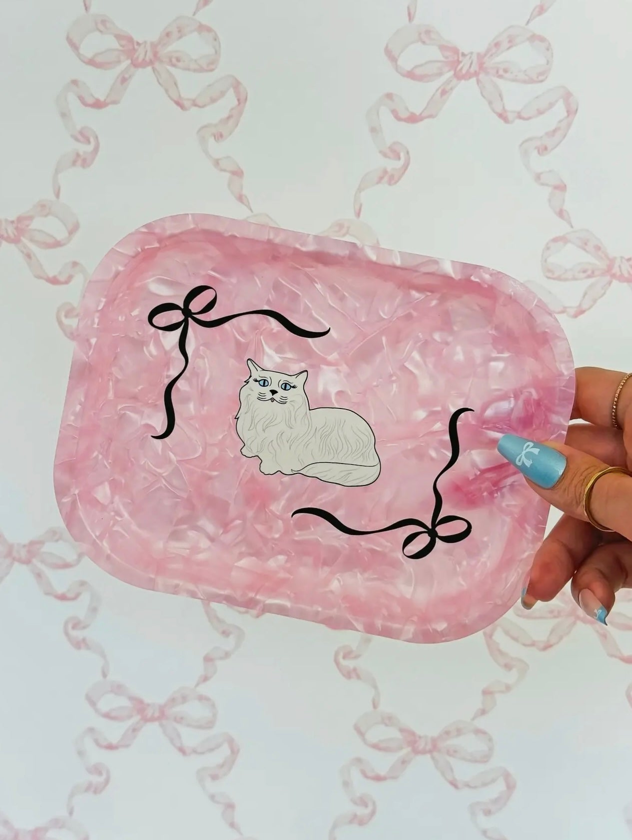 Miss Kitty Acrylic Tray