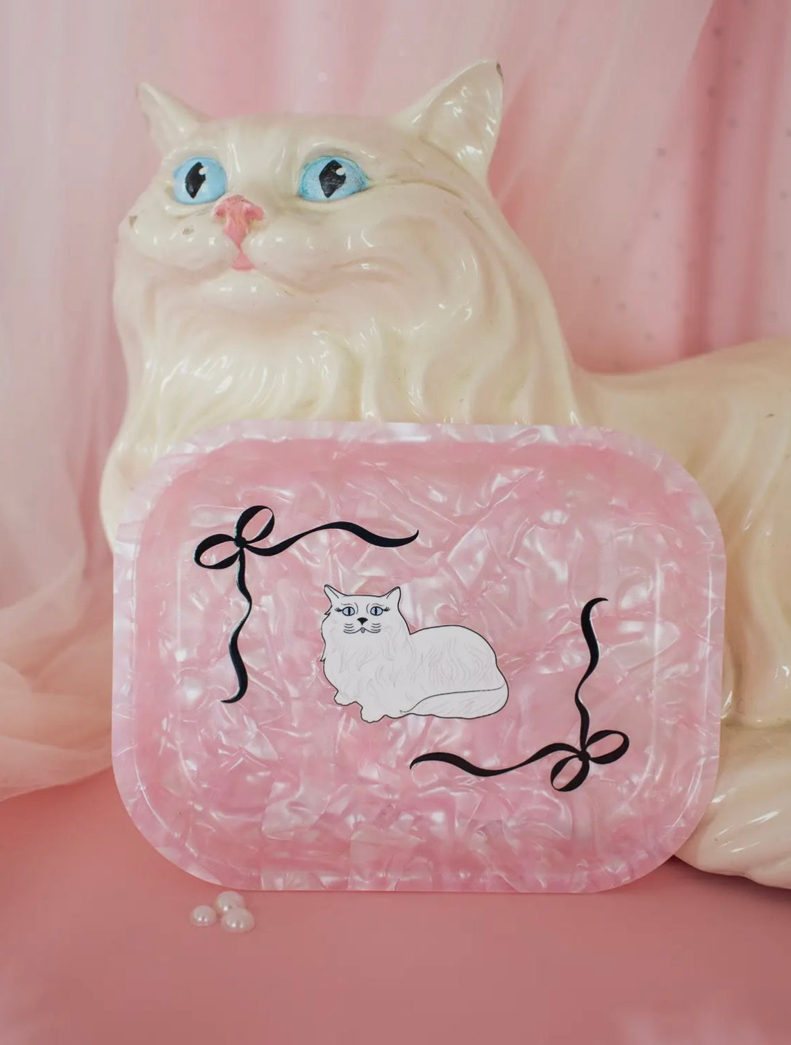 Miss Kitty Acrylic Tray