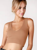 The Staple Plunge Crop *4 colors available*