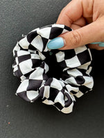 Check On Me Scrunchies *3 checker size options*