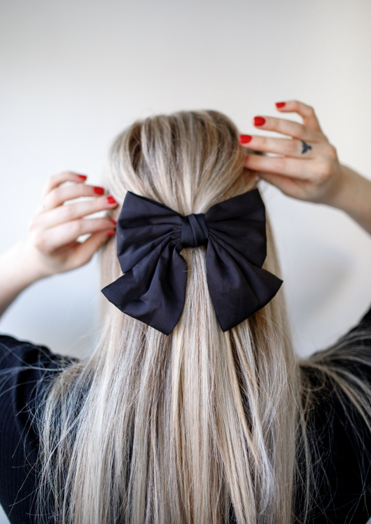 Silk Bow Barrettes *Multiple Colors*