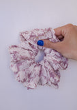 Legally Pink Floral Jumbo Scrunchie