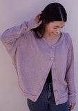 Uptown Girl  *Mauve* Cardigan