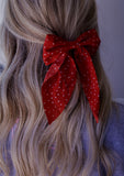 Polka Dot Bow Alligator Clip *multiple colors*