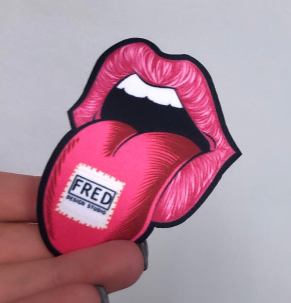 Fred Logo Ultra Thin Iron-On Patch