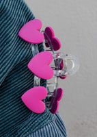 Heart Throb Claw Clip *6 Color Options*