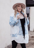 Head in The Clouds Denim Button Up Dress/ Top