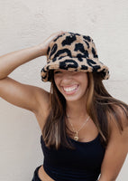 Blair Teddy Bucket Hat *Leopard*