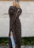 Comfy Luxe Leopard Blanket - Black & Tan