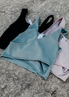 The Manhattan Crossover Crop Top *3 Color Options*