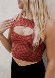 Check ya girl out Checker Top *7 Colors*