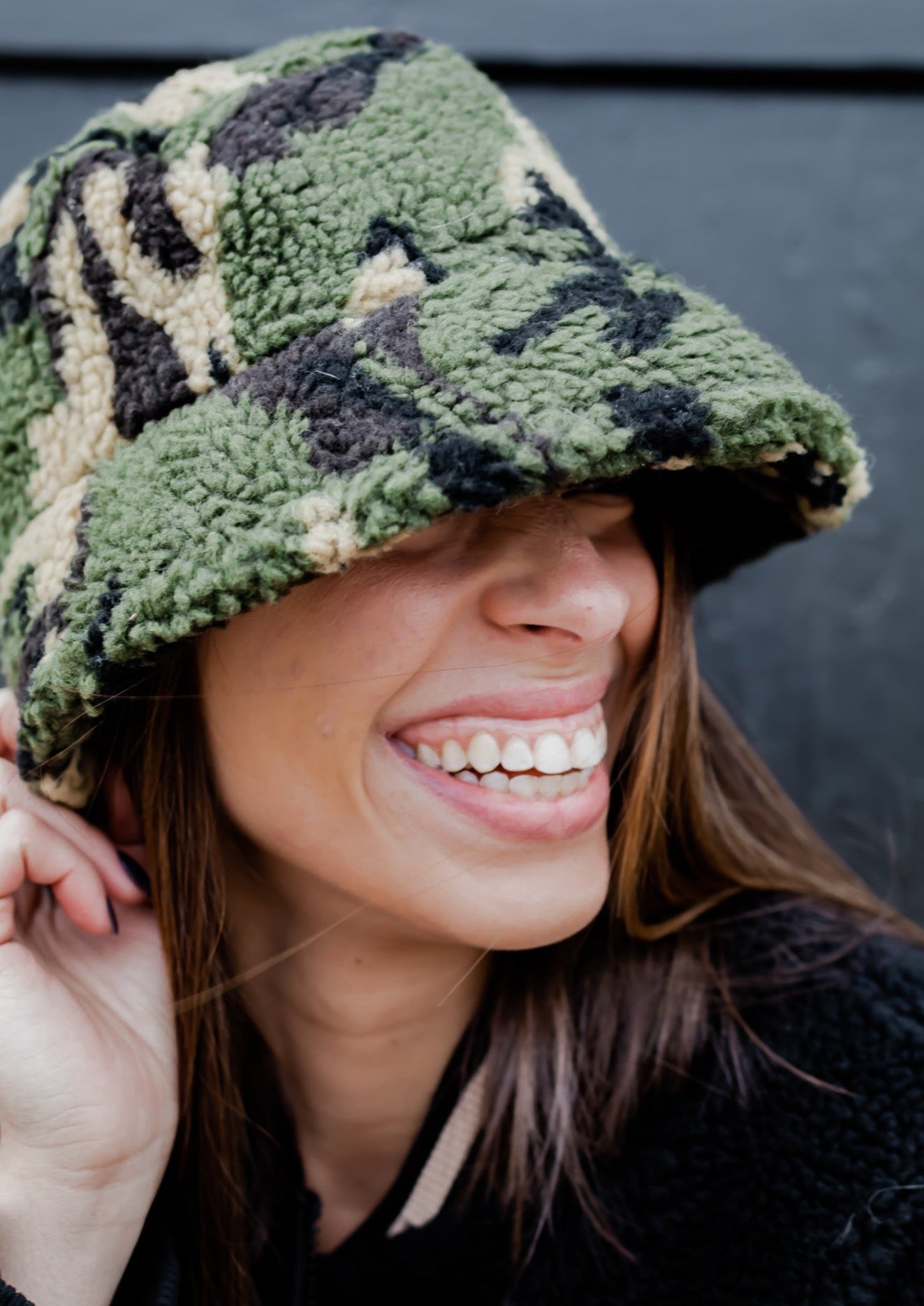 Blair Teddy Bucket Hat *Camo*