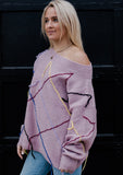 Effortless Pullover *Mauve Multi*