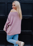 Effortless Pullover *Mauve Multi*