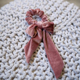 Velvet Bow Scrunchie