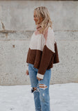 Picture Me Perfect Turtle Neck Knit Sweater - Canyon Rose