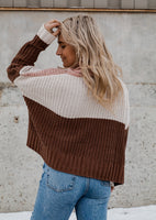 Picture Me Perfect Turtle Neck Knit Sweater - Canyon Rose