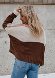 Picture Me Perfect Turtle Neck Knit Sweater - Canyon Rose