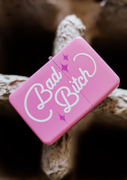 Bad Bitch Refillable Zippo Lighter