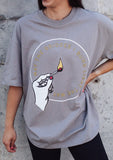 Exclusive Oversized Bridges Tee *Gray*