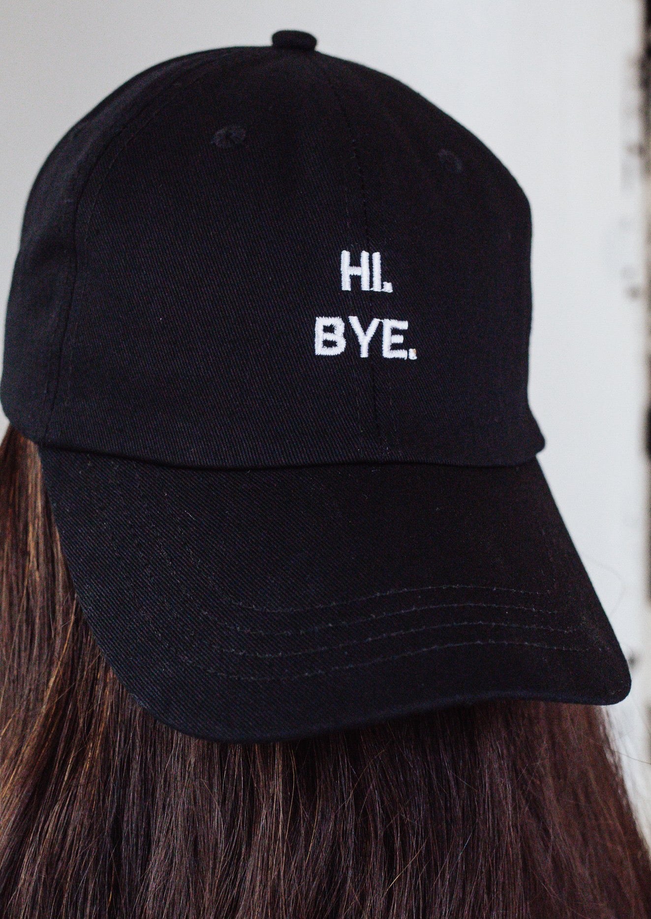 Hi. Bye. Dad Hat