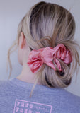 Silk Jumbo Scrunchie *Pink*