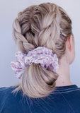 Legally Pink Floral Jumbo Scrunchie