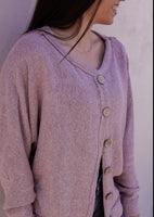 Uptown Girl  *Mauve* Cardigan