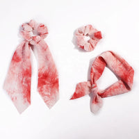 Gradient Tie Dye Scrunchie Scarf