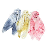 Gradient Tie Dye Scrunchie Scarf